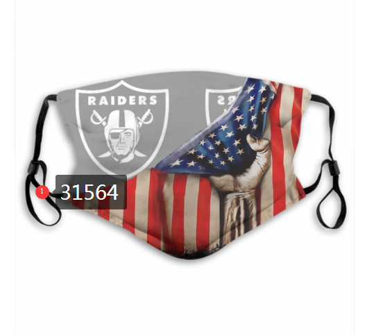 NFL 2020 Oakland Raiders #22 Dust mask with filter